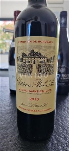 Bordeaux Lussac-saint-émilion Château Belair 2016