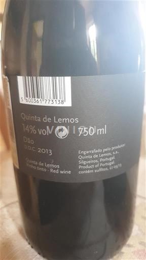 Portogallo Dão Quinta De Lemos 2013