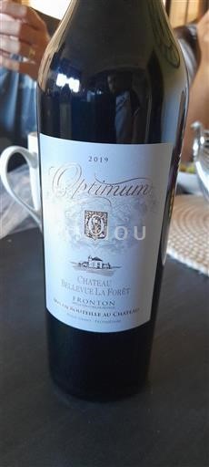 South West Fronton Château Bellevue La Forêt Optimum 2019