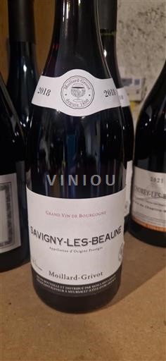 Borgogna Savigny-lès-Beaune Moillardgrivot 2018