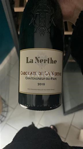 Valle del Ródano Châteauneuf-du-Pape. Château La Nerthe Cabouate de La Nerthe 2019
