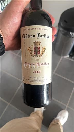 Bordeaux Määrittelemätön Château Lartigue 2006