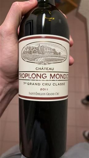 Bordeaux Saint-Émilion Grand Cru Château Troplong Mondot 2011