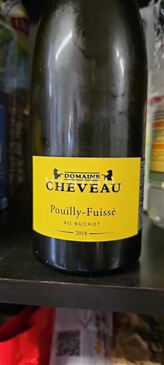 Borgogna Pouilly-fuissé Domaine Cheveau Au Buchot 2018