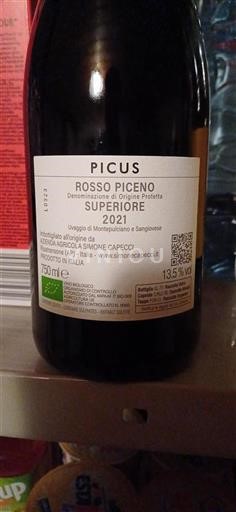 Marken Rosso Piceno Azienda Agricola Simone Capecci Picus 2021
