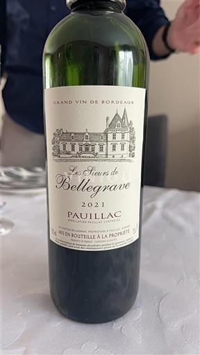 Bordeaux Pauillac Belle Grave Les Fleurs de Bellegrave 2021