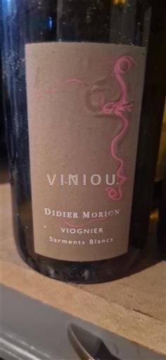 Loire-dalen Wien Didier Morion Sarments Blancs 2016