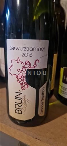 Elsass Gewürztraminer Brun Philippe Grande Tradition 2016