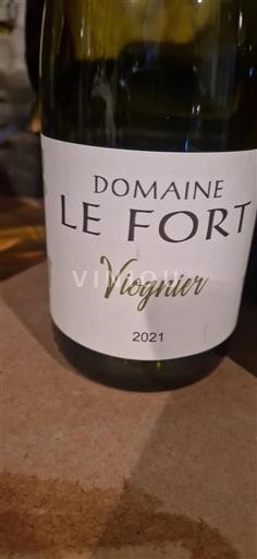 Rhônevallei Niet gespecificeerd Domaine Le Fort Viognier 2021