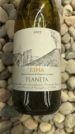 Vin Blanc sec Planeta 2017 Italie Sicile Etna