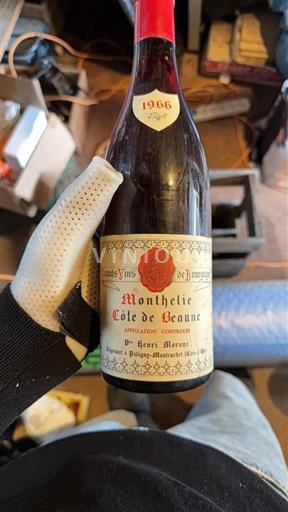 Burgundy Monthélie Veuve Henri Moroni 1966