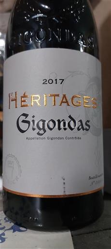 Rhônedalen Gigondas Domaine Ogier Héritages 2017