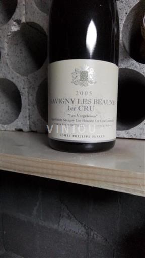 Bourgondië Niet gespecificeerd Premier Cru Comte Philippe Senard Les Vergelesses 2005