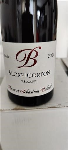 Burgundija Aloxe-Corton Anne Et Sébastien Bidault Léozane 2021