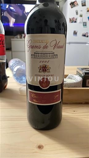Bordeaux Côtes-de-bourg Château Les Graves De Viaud Prestige 2008