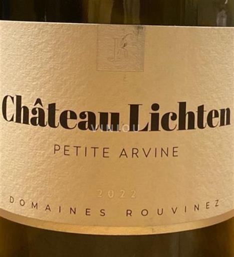 Valais Valais PDO Château Lichten Domaine Rouvinez 2022