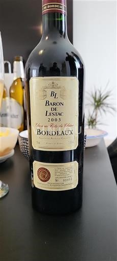Bordeaux Baron De Lestac 2003