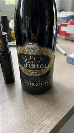 Veneto Amarone della Valpolicella Monte Zovo Sa' Solin 2017