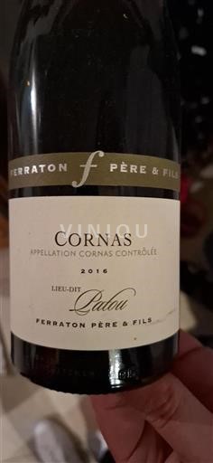 Rhône Valley Cornas Ferraton Père & Fils Patou 2016
