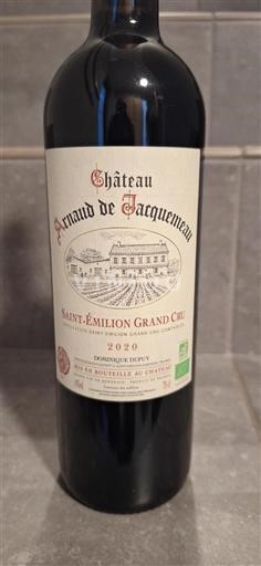 Bordeaux Saint-Émilion Grand Cru Grand Cru Arnaud De Jacquemeau 2020