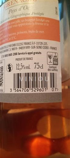 Languedoc och Roussillon Pays d'Oc Grenache 2023