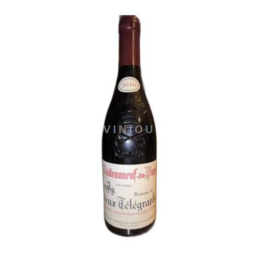Valle del Ródano Châteauneuf-du-Pape. Domaine Vieux Télégraphe La crau 2010