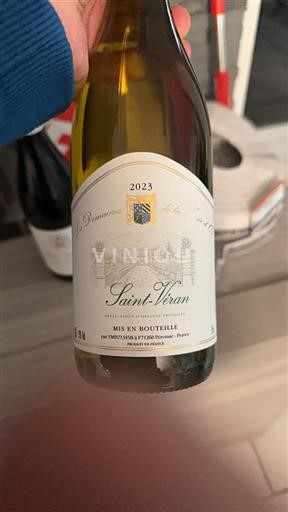 Bourgogne Saint-Véran Domaine Les S De La Terre Or 2023