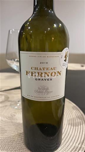 Bordeaux Graves Château Fernon 2016