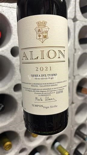 Castile and León Ribera del Duero Vega Sicilia Alion 2021