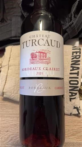 Bordeaux Bordeaux clairet Château Turcaud 2020