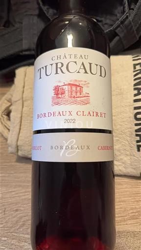 Bordeaux Bordeaux clairet Château Turcaud 2022