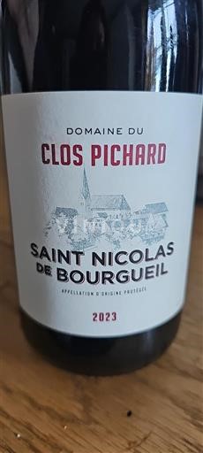 Dolina Loare Saint-Nicolas-De-Bourgueil Domaine Clos Pichard 2023