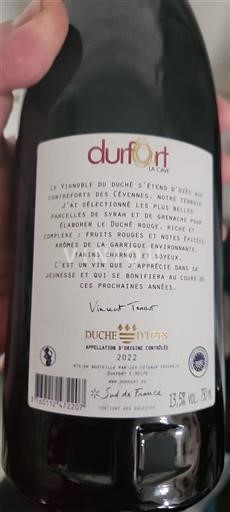 Údolí Rhôny Duché d'Uzès Dufort 2022