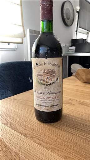 Bordeaux Puisseguin-saint-émilion Roc De Puisseguin Le Vieux Pigeonnier 1985