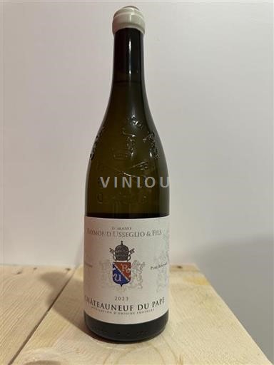 Valle del Ródano Châteauneuf-du-Pape. Raymond Usseglio & Fils Pure Roussanne 2023