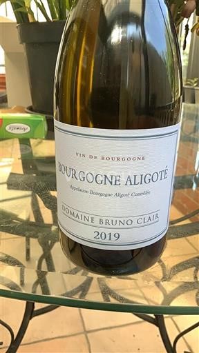 Bourgogne Bourgogne Aligoté Domaine Bruno Clair 2019
