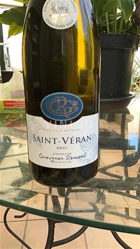 Bourgogne Saint-Véran Gueugnon Remond 2021