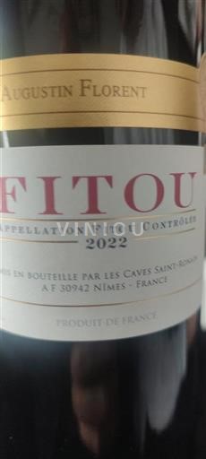Languedoc Fitou Augustin Florent 2022