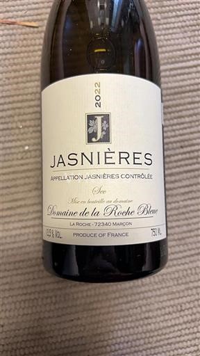 Valle della Loira Jasnières Domaine La Roche Bleue 2022