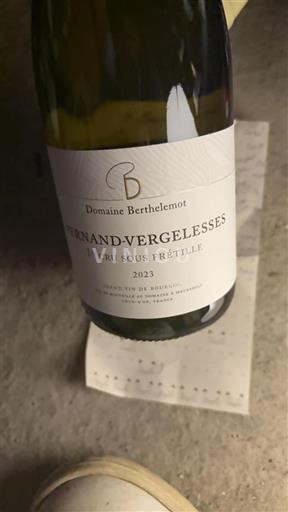 Burgund Pernand-Vergelesses Premier Cru Domaine Berthelemot Sous Fr%c3%a9tille 2023