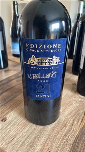 Abruzzerne Ikke specificeret Fantini Edizione Cinque Autoctoni 21 2019