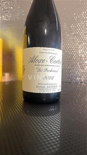 Bourgogne Aloxe-Corton Daniel Antonin Les Perdrix 2022