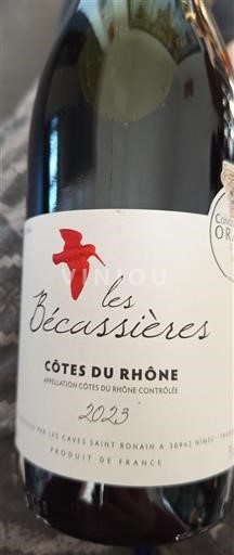 Rhône Valley Côtes du Rhône Caves Saint Ronain Les Bécassières 2023