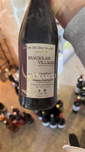 Beaujolais Beaujolais Villages Domaine Des Deux Vallons René 2014