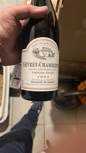 Burgundy Gevrey-Chambertin Domaine Humbert Vieilles Vignes 2020