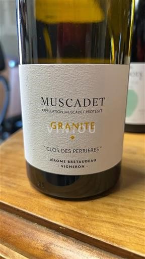 Loiretal Muscadet Jérôme Bretaudeau Clos des Perrières Ohne Jahrgang