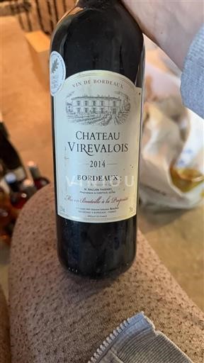 Bordeaux Château Virevalois 2014