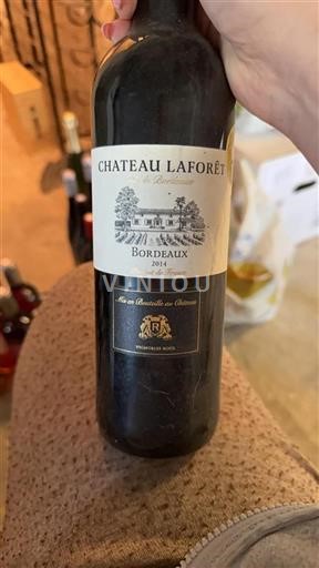 Bordeaux Château La Forêt 2014
