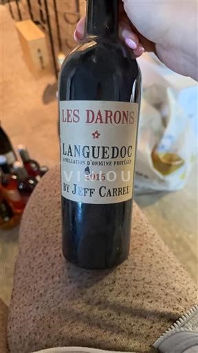 Languedoc Jeff Carrel Les Darons 2015