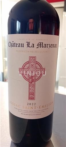 Bordeaux Lussac-saint-émilion Château Lamarzenac 2022